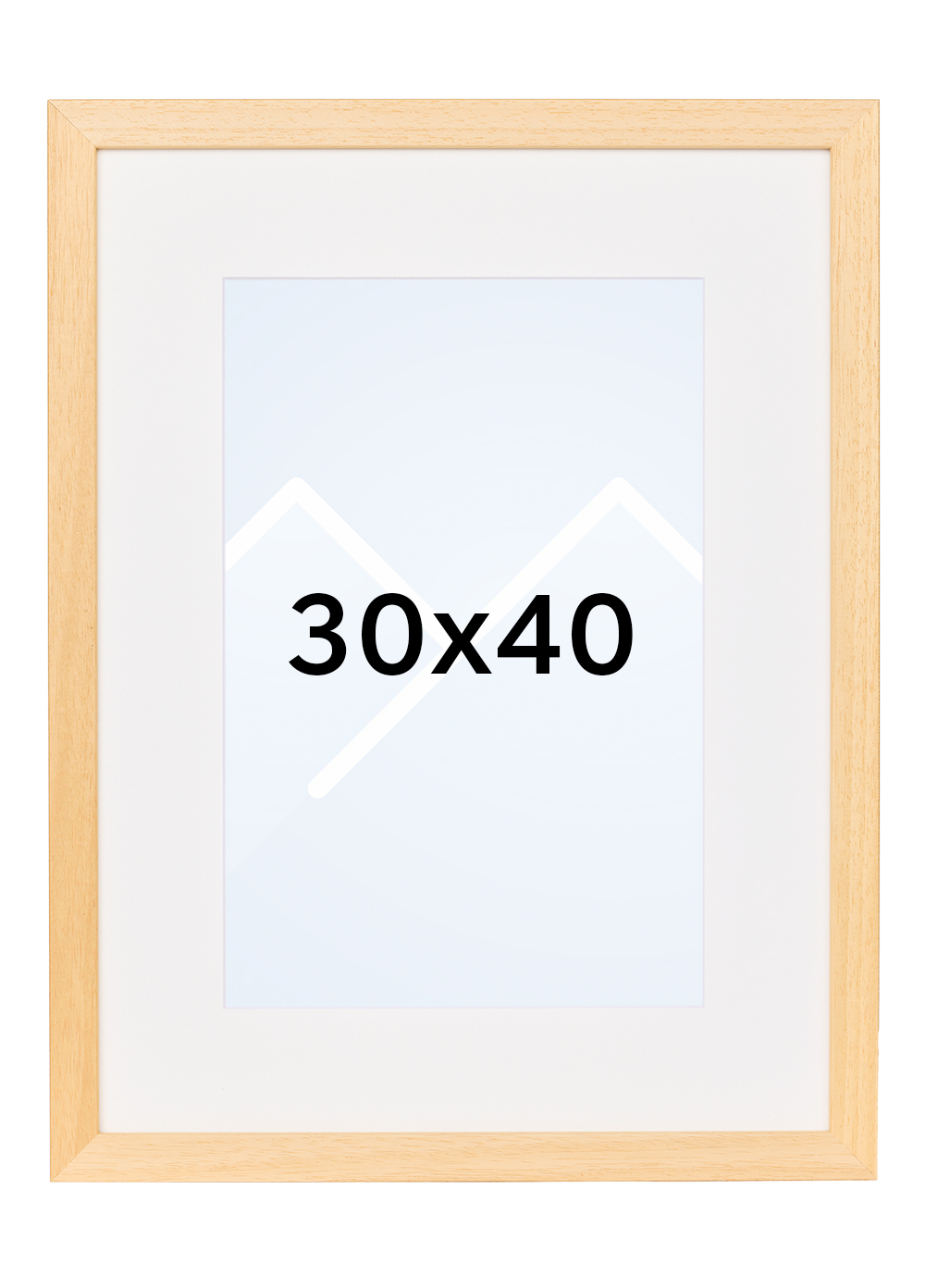 Goldbuch Rustiq Bilderamme - Naturlig tre, 30x40