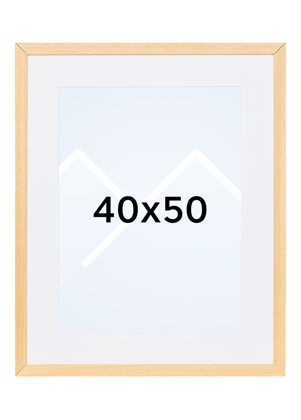 Goldbuch Rustiq Bilderamme - Naturlig tre, 40x50
