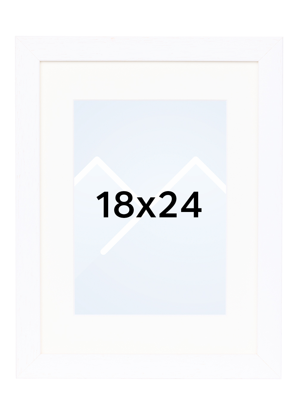 Goldbuch Rustiq Bilderamme - Hvit, 18x24