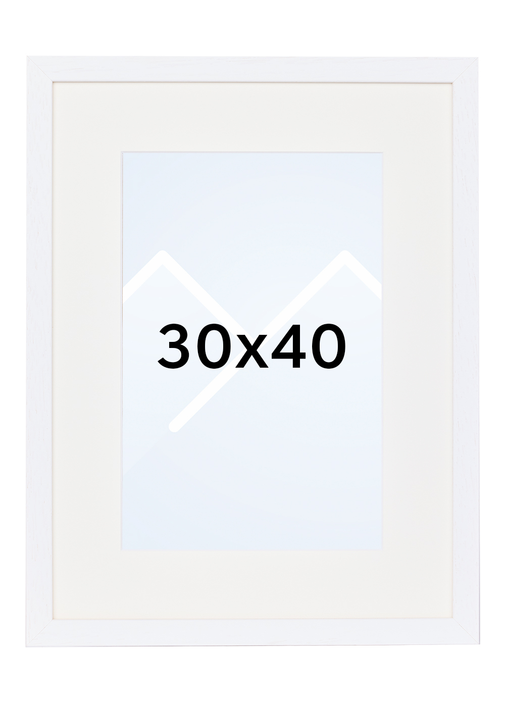 Goldbuch Rustiq Bilderamme - Hvit, 30x40