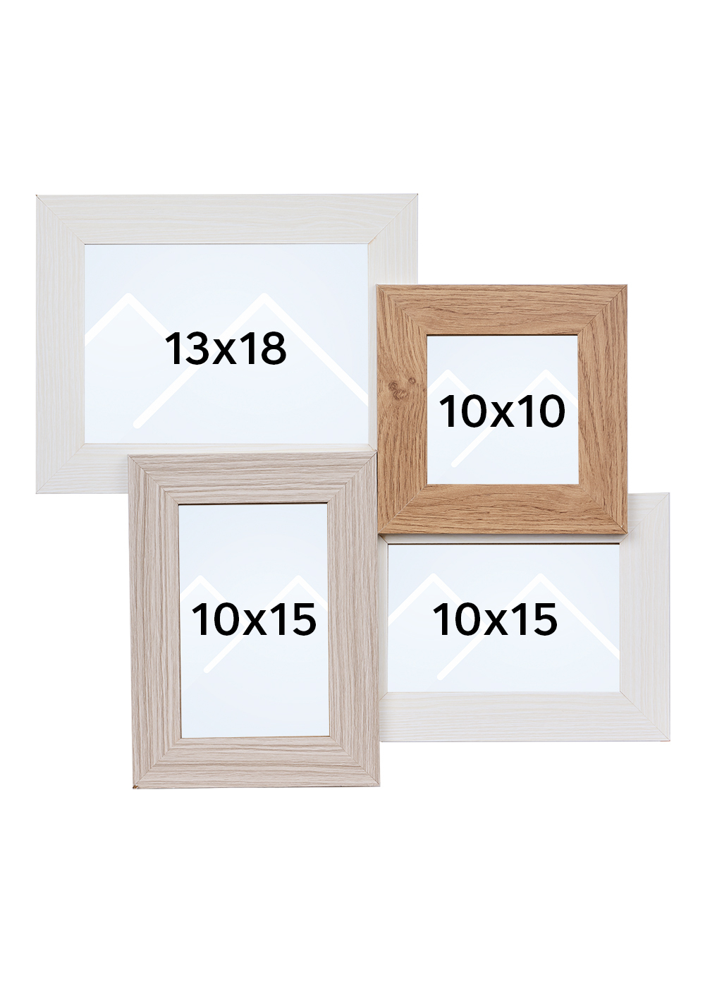 Goldbuch Nature Collageramme - Naturlig tre, Collage