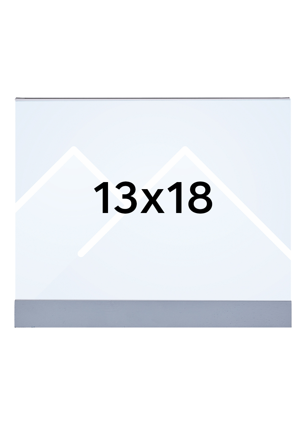 Goldbuch Solid Bilderamme - Grå, 13x18