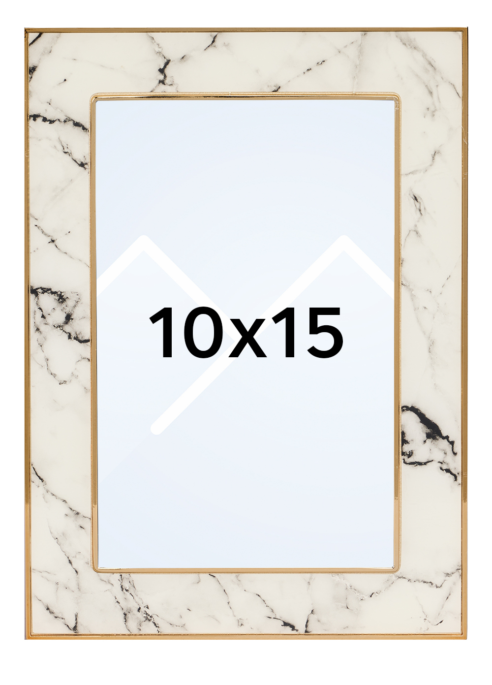 Goldbuch Marmor Bilderamme - Hvit, 10x15