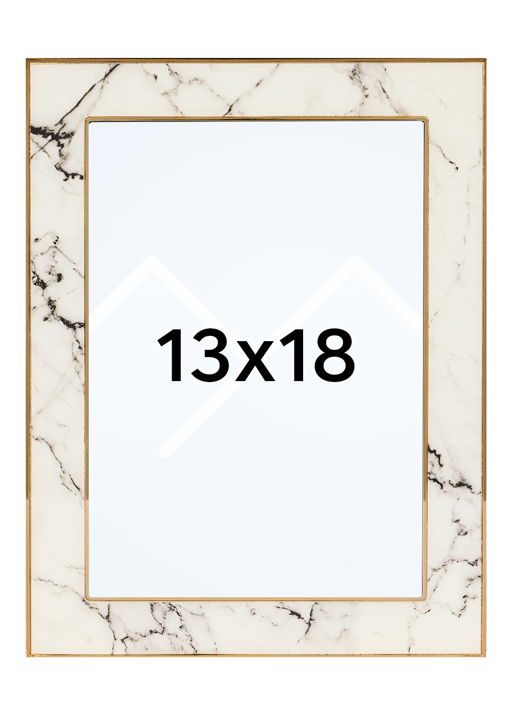 Goldbuch Marmor Bilderamme - Hvit, 13x18