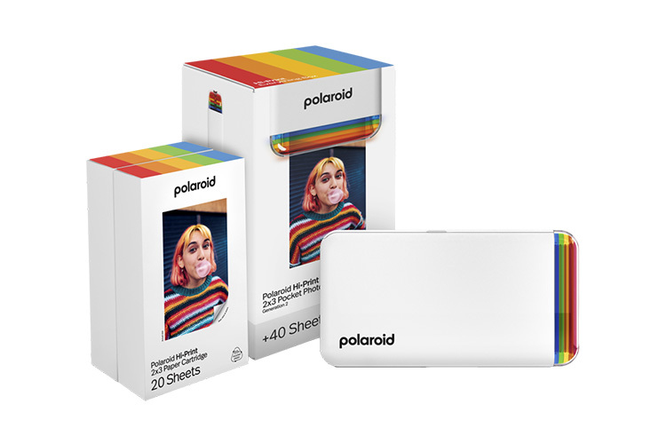 Polaroid Hi-Print Pocket Printer Gen 2 E-box Hvit Polaroid Hi-Print Pocket Printer Gen 2 E-box Hvit