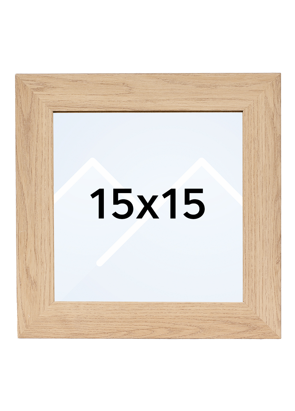 TR Tjøme Bilderamme - Lys Eik, 15x15