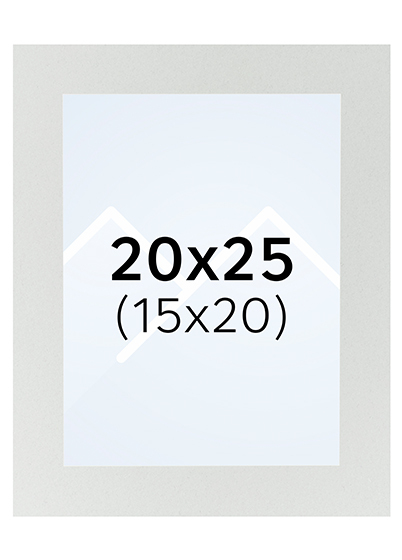 Interart Passepartout - Chamois, 15x20, 20x25