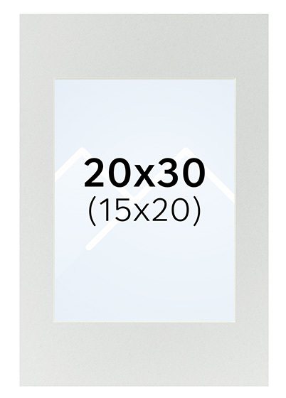 Interart Passepartout - Chamois, 15x20, 20x30