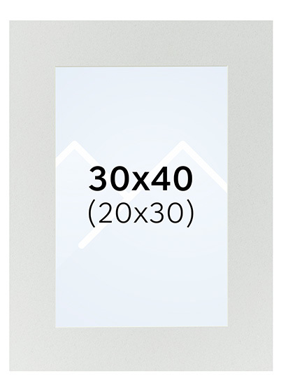 Interart Passepartout - Chamois, 20x30, 30x40