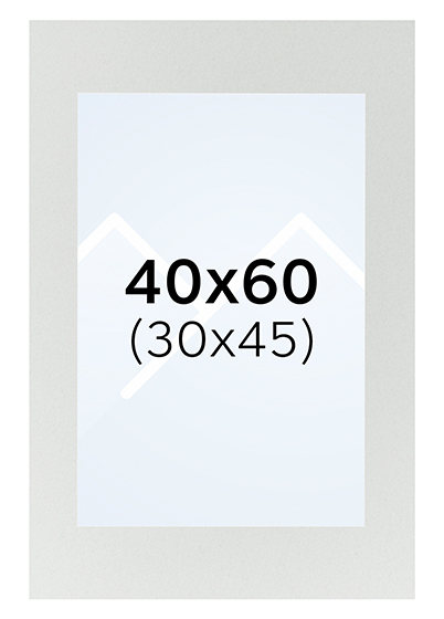 Interart Passepartout - Chamois, 30x45, 40x60