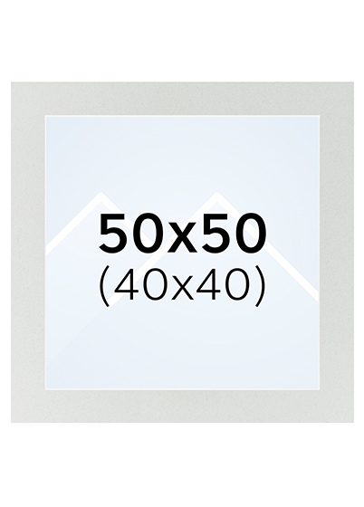 Interart Passepartout - Chamois, 40x40, 50x50