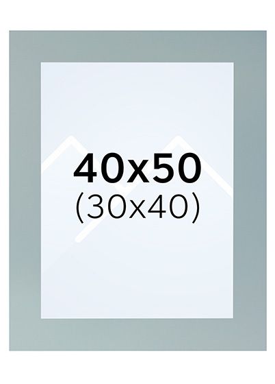 Interart Passepartout - Lagune, 30x40, 40x50