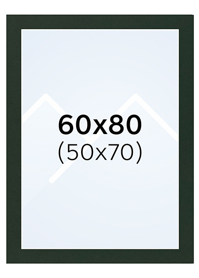 Interart Passepartout - Salviegrønn, 50x70, 60x80