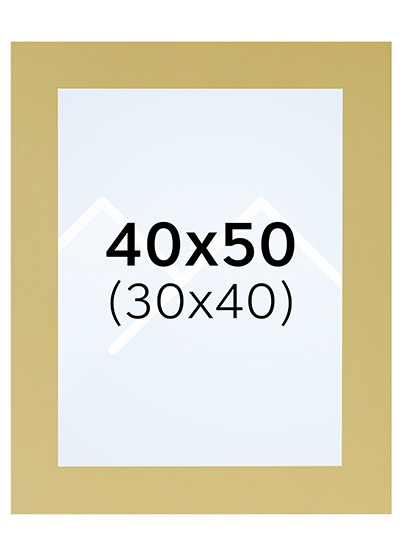 Interart Passepartout - Gull, 30x40, 40x50