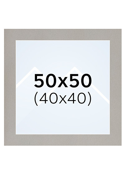 Interart Passepartout - Sand, 40x40, 50x50