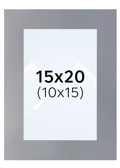 Interart Passepartout - Granitt, 10x15, 15x20
