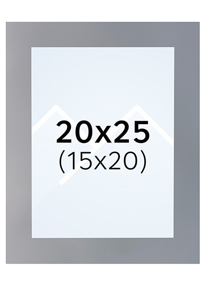 Interart Passepartout - Granitt, 15x20, 20x25