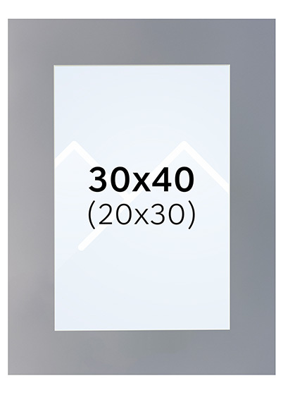 Interart Passepartout - Granitt, 20x30, 30x40