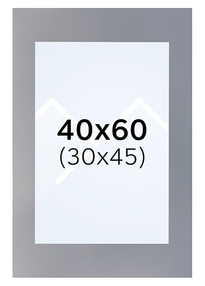 Interart Passepartout - Granitt, 30x45, 40x60
