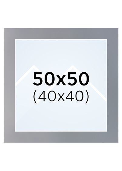 Interart Passepartout - Granitt, 40x40, 50x50