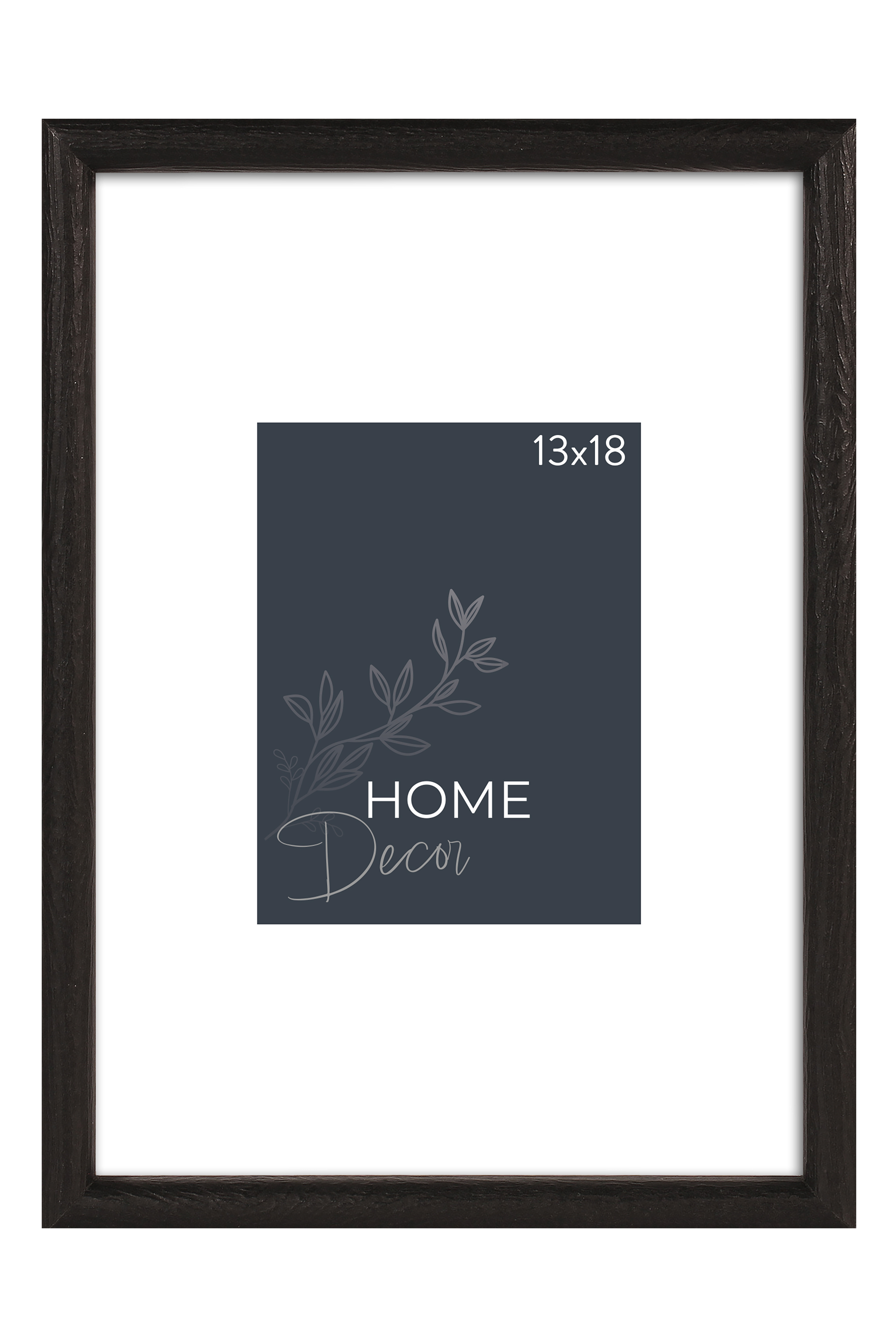 Inter Happy Bilderamme - Svart, 13x18