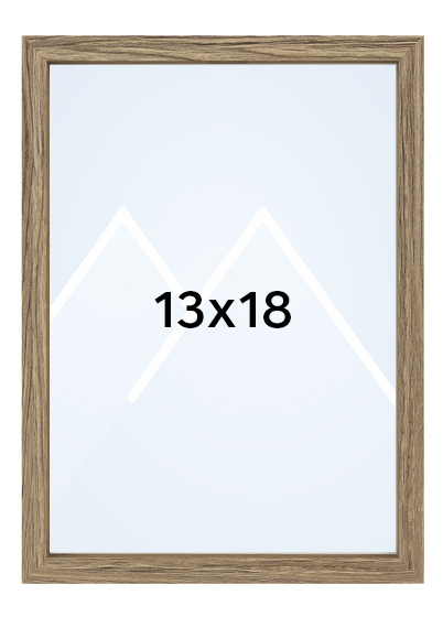 Inter Brasil Bilderamme - Brun, 13x18