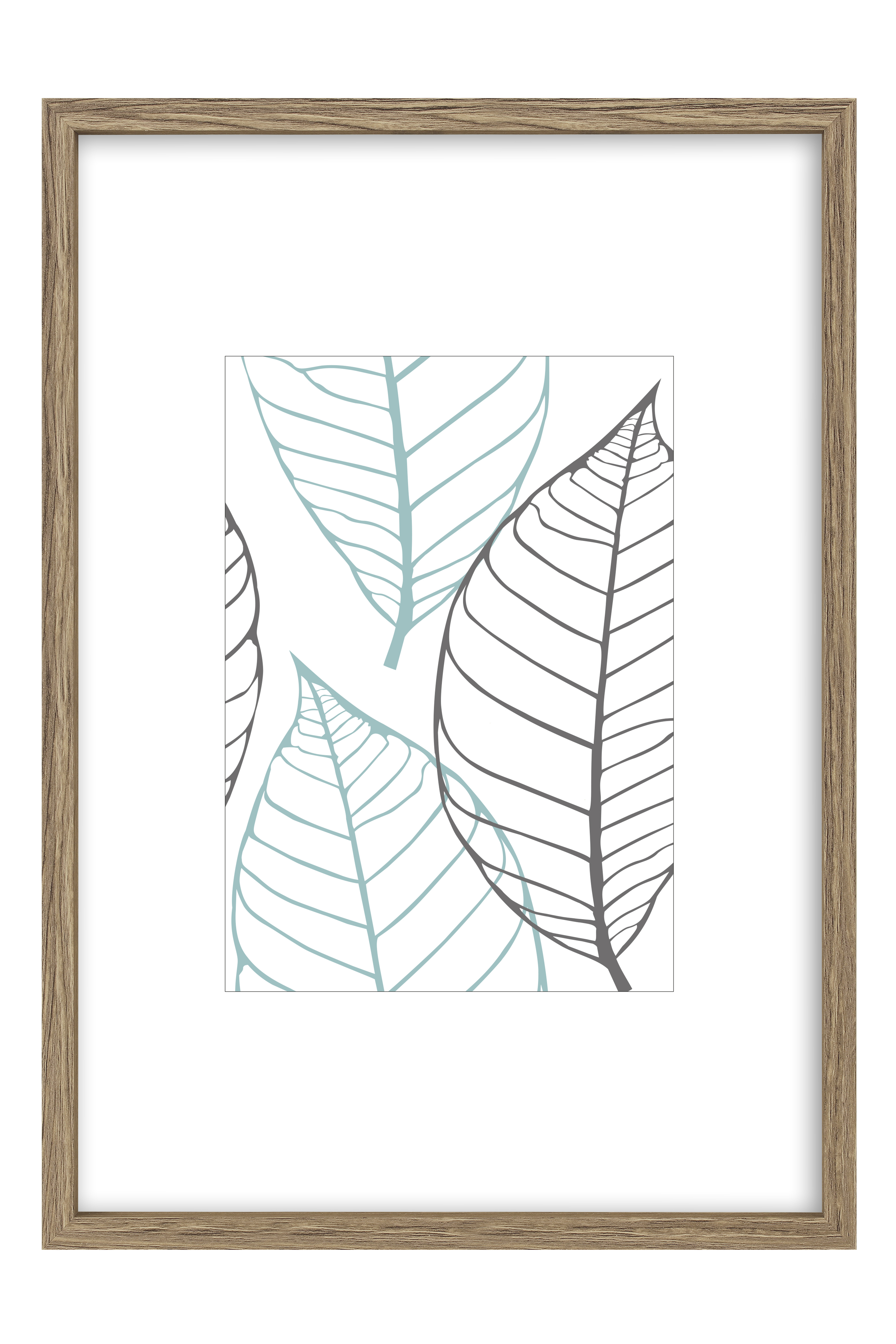 Inter Brasil Bilderamme - Brun, 21x29.7 (A4)