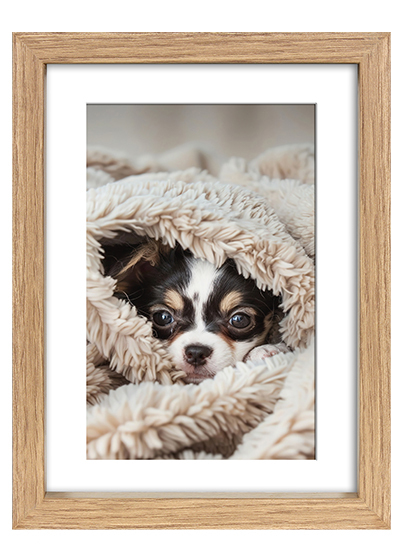 Inter Nordic Bilderamme - Lys Eik, 13x18