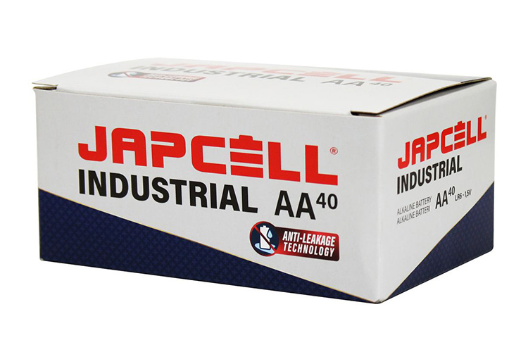 JAPCELL Industrial anti-lekkasje AA-Batteri 40 stk JAPCELL Industrial anti-lekkasje AA-Batteri 40 stk