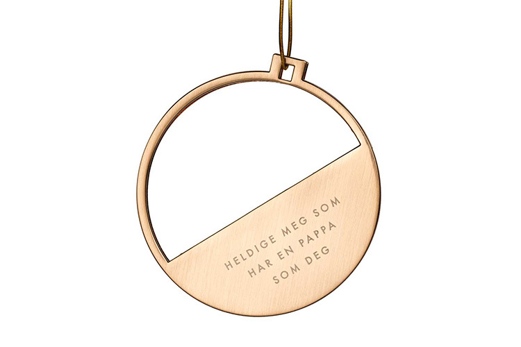 Julepynt med fotoramme til Pappa Julepynt med fotoramme til Pappa