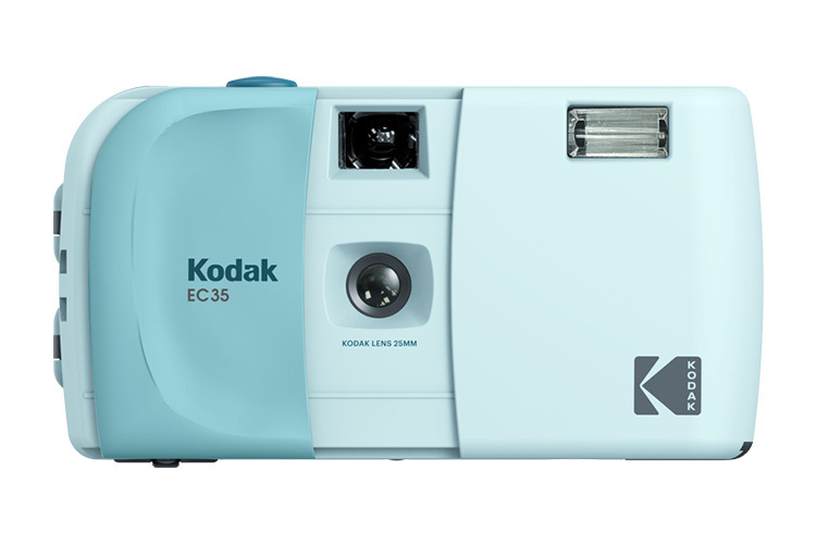 Kodak EC35 Gjenbrukskamera + 24 bilder Blå