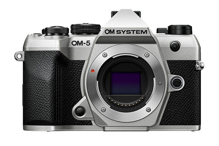 OM SYSTEM OM-5 Mark II Hus Sølv OM SYSTEM OM-5 Mark II Hus Sølv