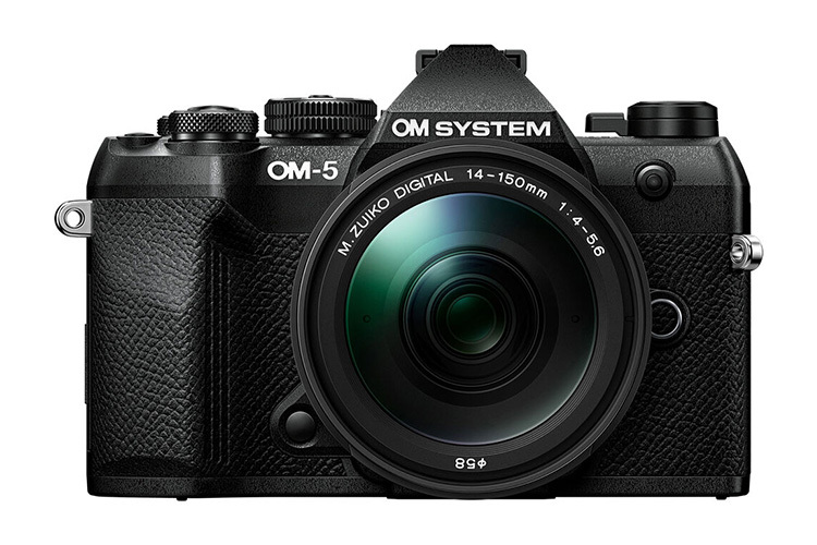 OM SYSTEM OM-5 Mark II + 14-150mm f/4-5.6 II Svart OM SYSTEM OM-5 Mark II + 14-150mm f/4-5.6 II Svart