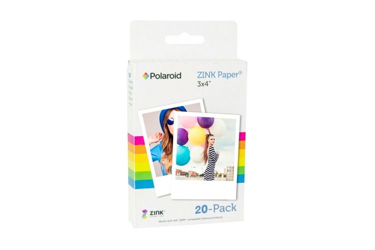 Polaroid Instant Zink Media 3x4" Pop 20pk