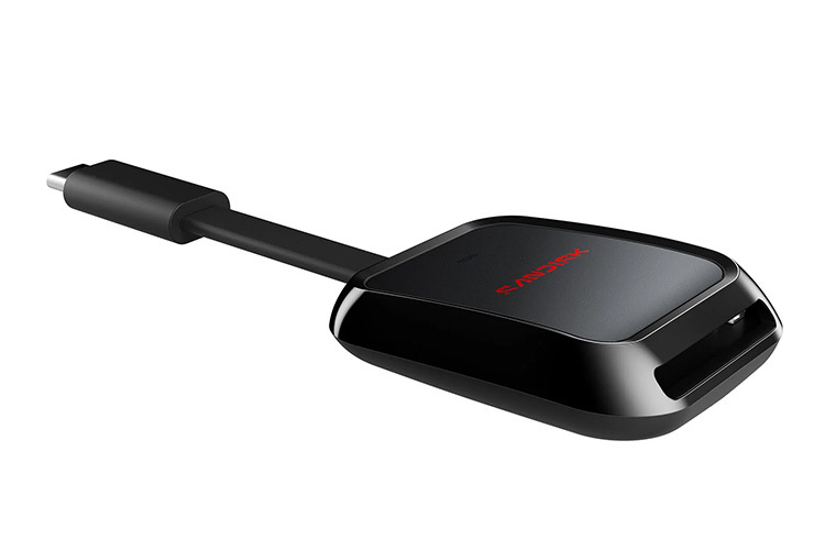 SanDisk QuickFlow SD Kortleser m/ USB-C