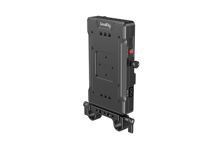 SmallRig 3203B Battery Adapter Plate V-Mount Dual 15mm Rod Clamp