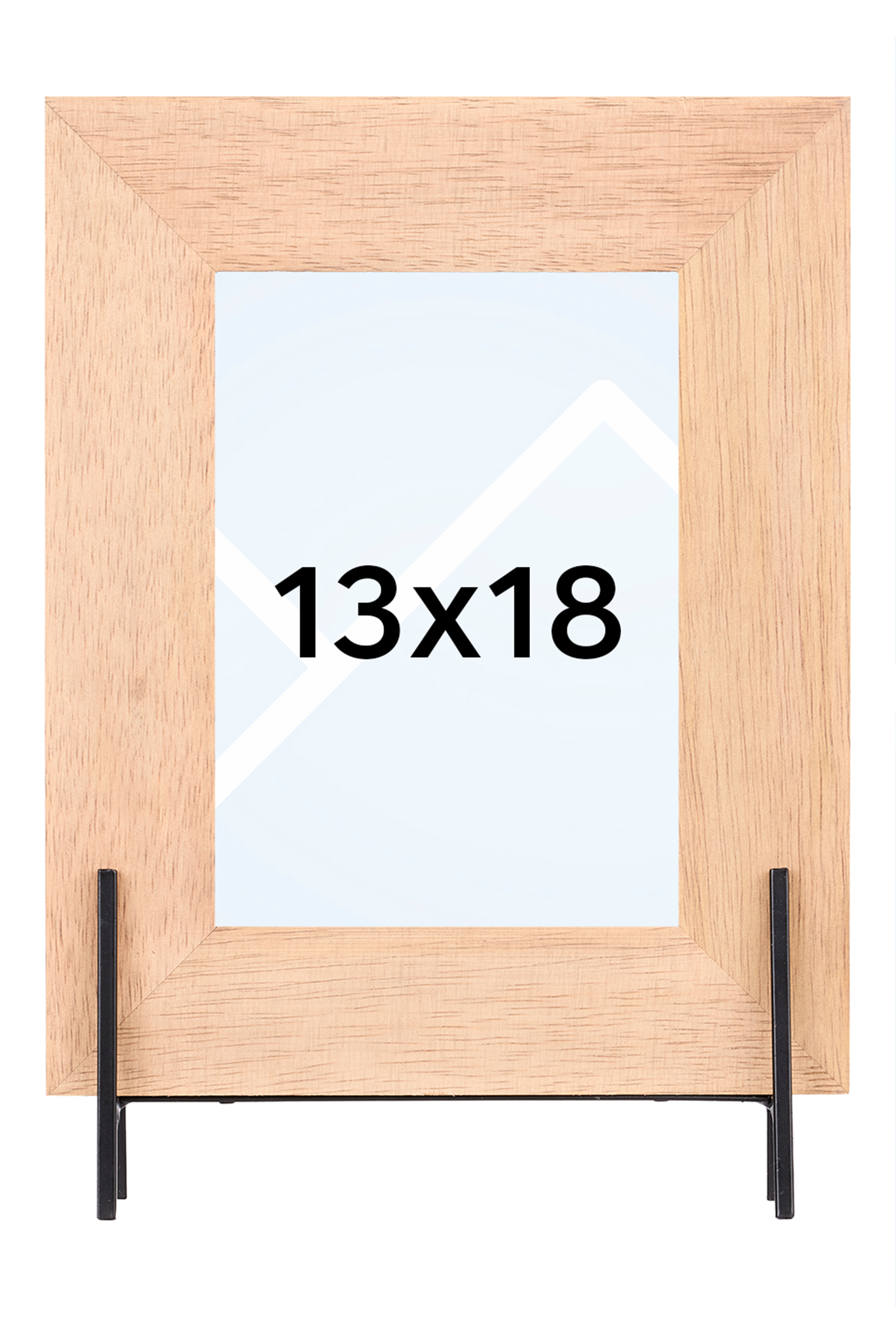 ZEP Italia Frejus Horisontal & Vertikal Bilderamme - Lys brun, 13x18