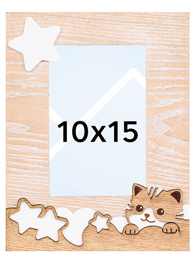 ZEP Italia Figaro Bilderamme - Lys brun, 15x21, 10x15