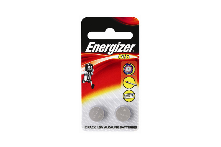 Energizer Alkaline LR44 / A76 Batterier 2 Stk