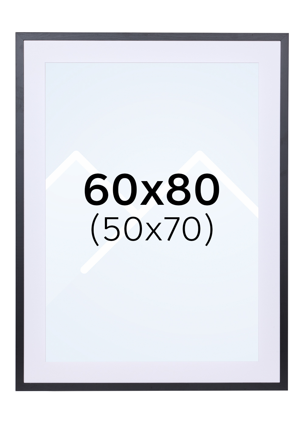 TR Reykjavik Bilderamme - Svart, 50x70, 60x80