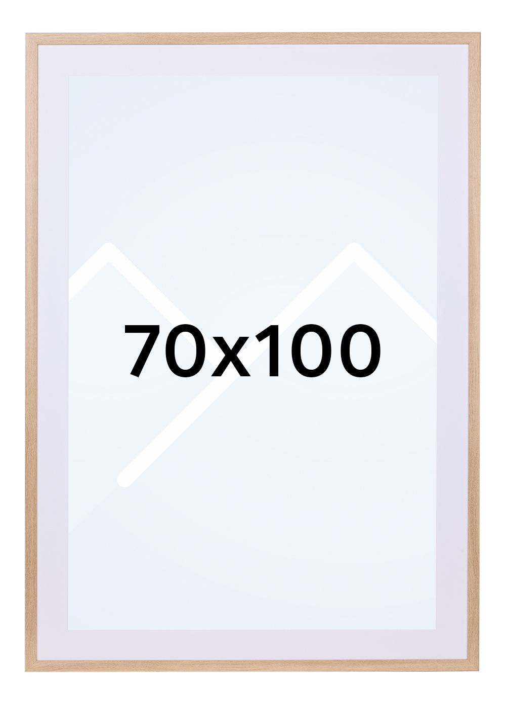 TR Reykjavik Bilderamme - Lys Eik, 60x80, 70x100
