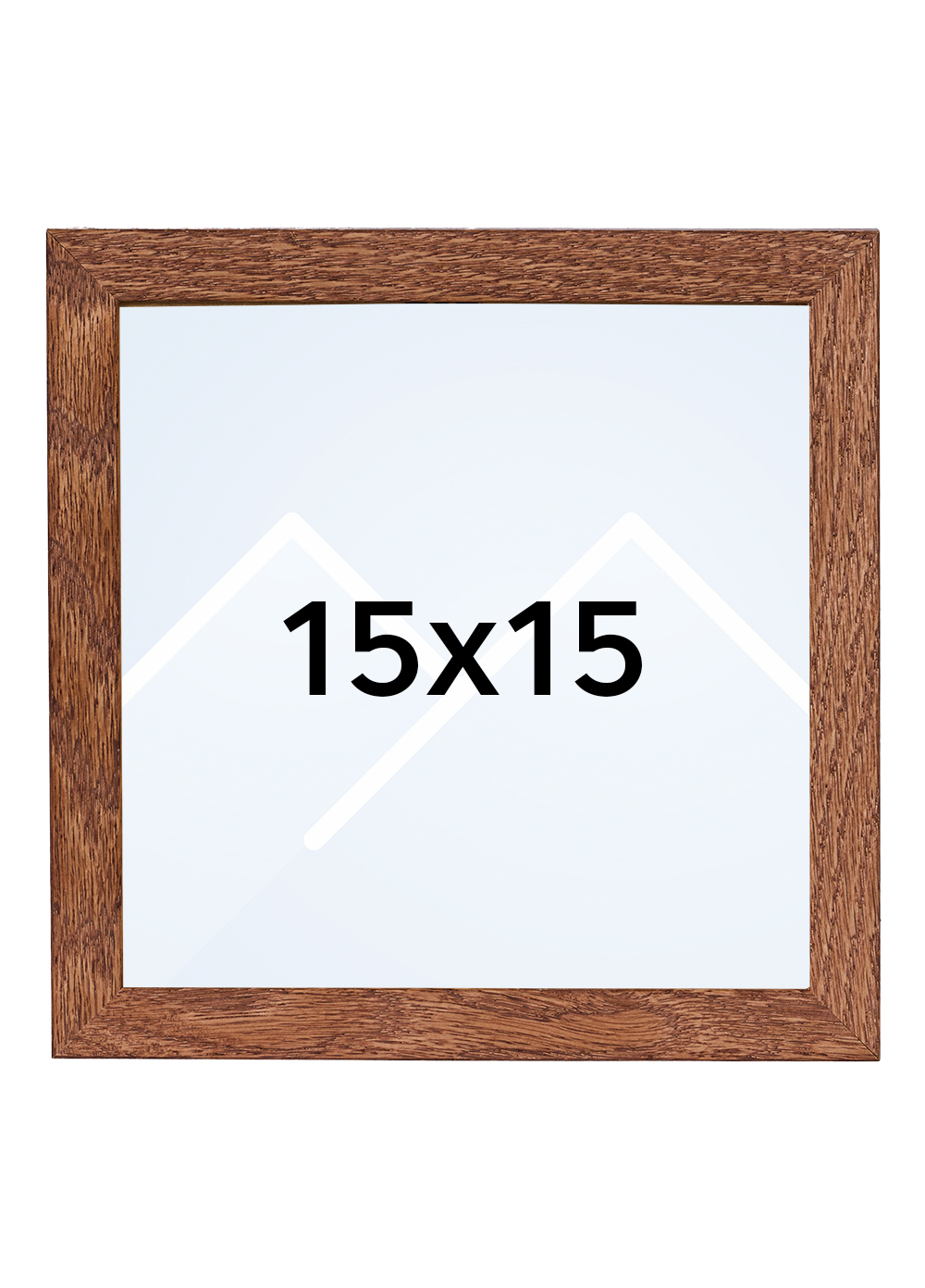 TR Nordmarka Bilderamme - Brun Eik, 15x15
