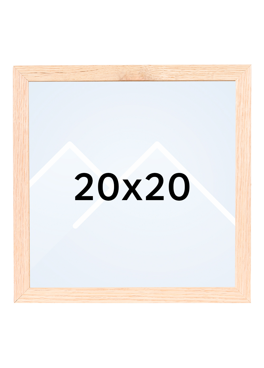 TR Nordmarka Bilderamme - Lys Eik, 20x20