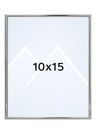 Focus Lily Bilderamme. - Sølv, 10x15