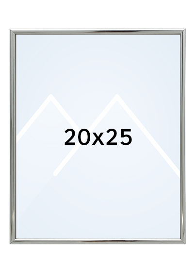 Focus Lily Bilderamme. - Sølv, 20x25