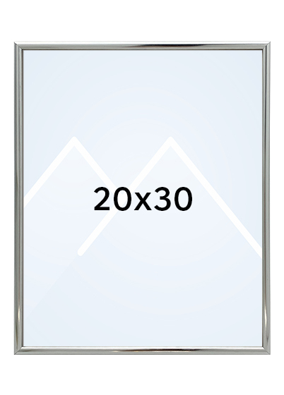 Focus Lily Bilderamme. - Sølv, 20x30