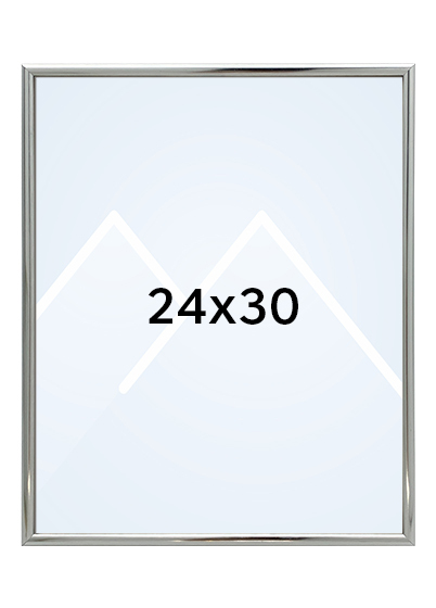 Focus Lily Bilderamme. - Sølv, 24x30