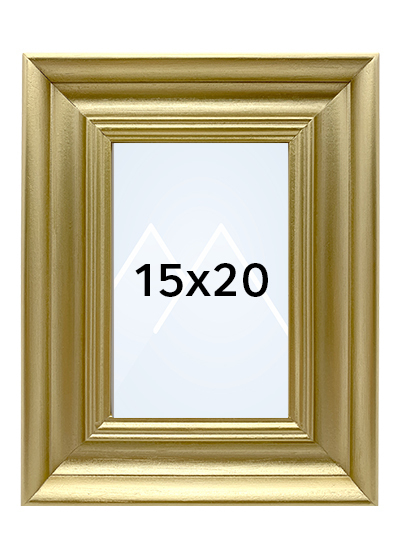 Focus Lotus Bilderamme - Gull, 15x20