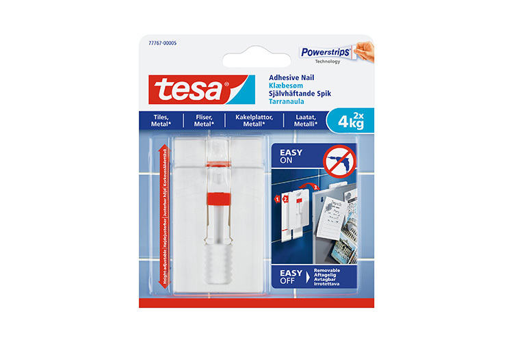 tesa Justerbar Limspiker for Fliser og Metaller 4 kg tesa Justerbar Limspiker for Fliser og Metaller 4 kg