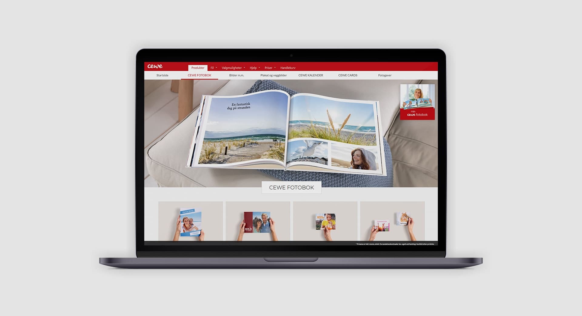 Bilde av cewe fotoprogram for fotobøker